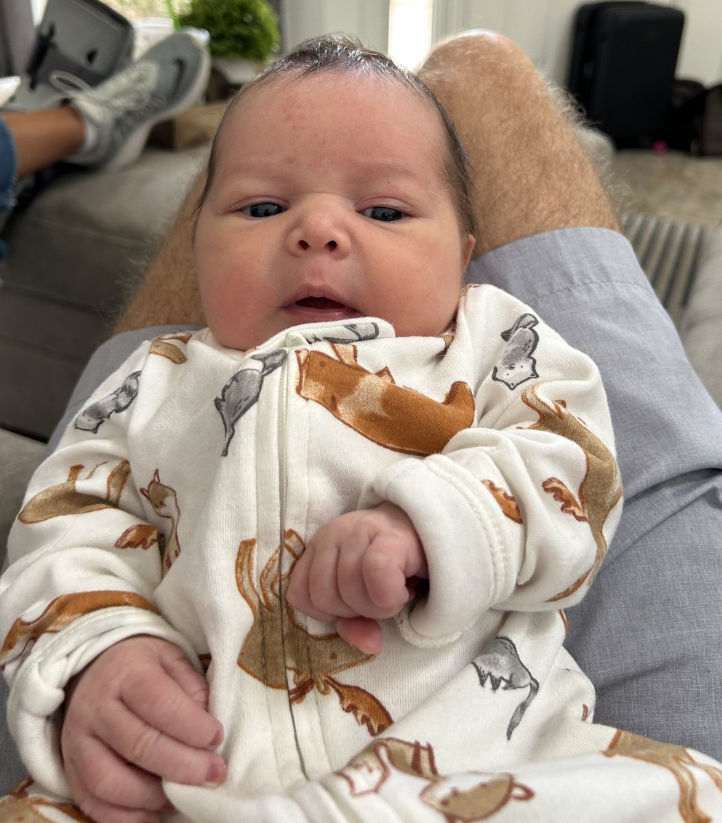 bobgold72's tweet photo. Busy weekend in Phoenix. Moved our youngest into @gcu and spent time with our 1-week old first granddaughter, Noa. https://t.co/HzWFsZhI0F