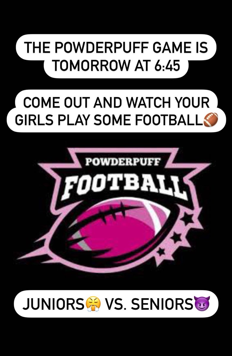 COME WATCH YOUR GIRLS TOMORROW‼️‼️ Game is at 6:45. WHO WILL WIN🤨????