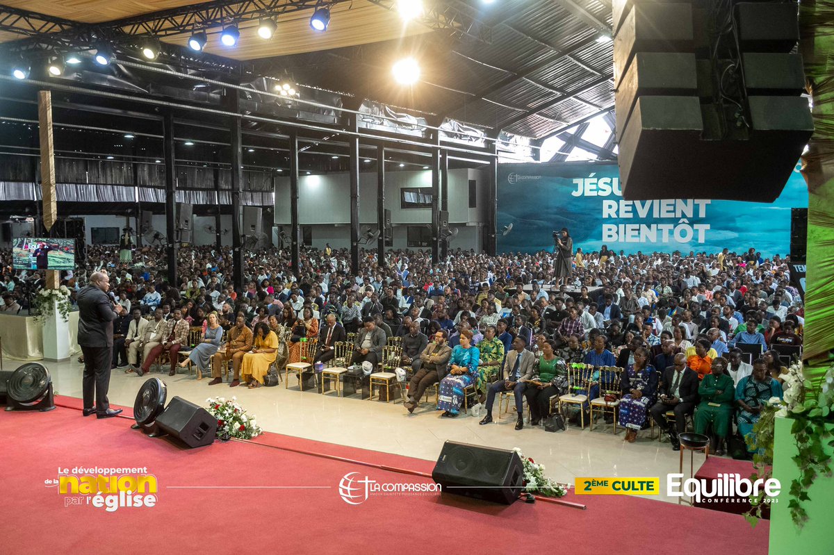 CompassionCrefm's tweet photo. ÉQUILIBRE 2023 • CLÔTURE - 2è CULTE 

Nous rendons grâce à Dieu pour le service d'adoration et pour le puissant message partagé avec l'Apôtre Mohammed SANOGO, intitulé «  ». 🙌

📍 Pour écouter et réécouter ce message, rendez-vous sur notre chaîne YouTube COMPASSION TV ou via le lien suivant https://t.co/sHDNh2pVKR

1/3

Likez, commentez & partagez ce message autour de vous afin qu’il puisse édifier d’autres personnes ! ✨

#Equilibre2023 
#Clotûre 
#ApôtreMohammedsanogo