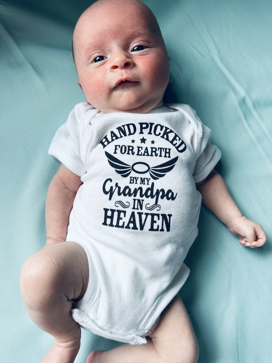 kejRN88's tweet photo. Three years ago my dad passed away. I know he kept my little man safe while I was waiting for him 🩵💕 https://t.co/luCGcA6Ht2