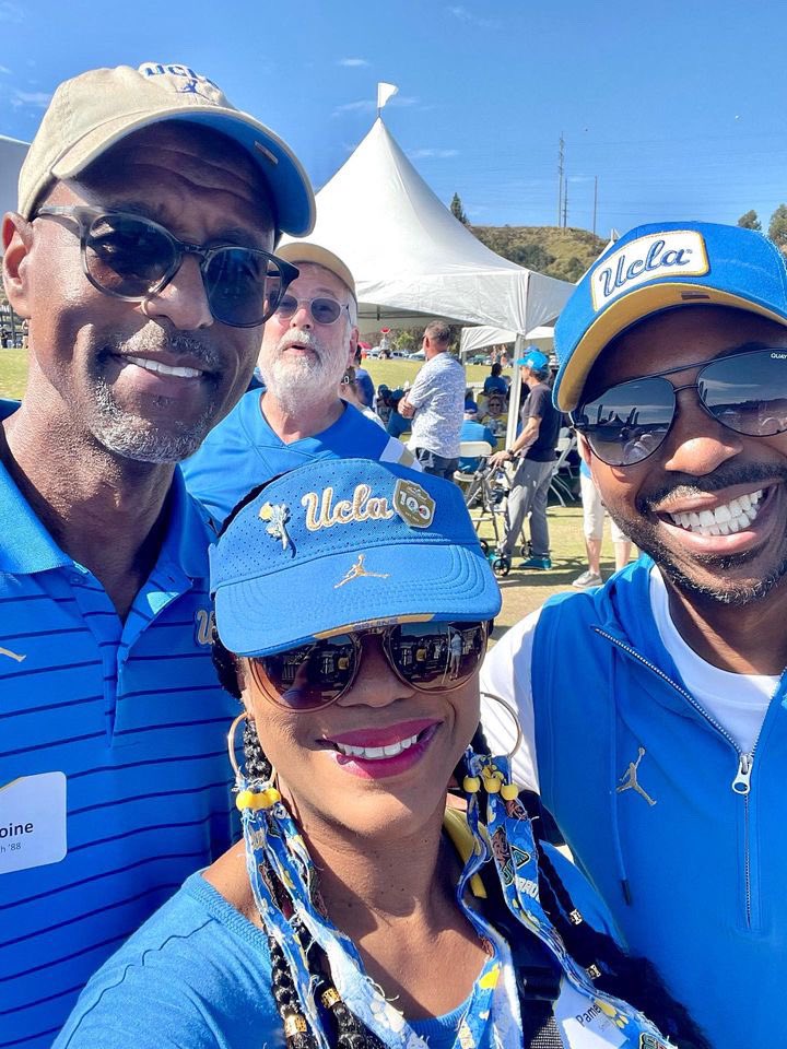 MartinJarmond's tweet photo. Thank you to all the Bruins who attended the alumni tailgate! You kept that same energy in the stadium too! Best thing about 2-0…💙🐻💛 https://t.co/KMCQx2Kc28