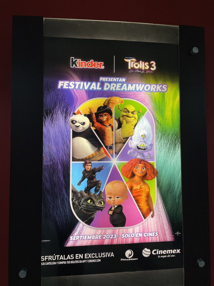 KatzenGeek's tweet photo. Asistimos al #festivaldedreworks en @Cinemex y te tenemos una gran noticia! En este mes de #septiembre2023 estarán disponibles nuestras películas favoritas en la pantalla grande. Podrás recordar tu infancia con #shrek, #gatoconbotas y más… https://t.co/I13yMCTK2L