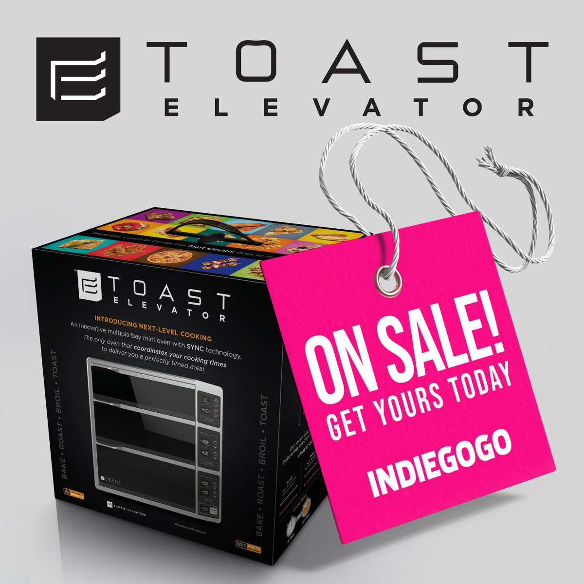 KitchenElevated's tweet photo. 🎉Toast Elevator Pre-Sale is NOW LIVE on Indiegogo! 
https://t.co/TiypnF1gI7
Limited Quantities Available!
#Indiegogo#Crowdfunding #ProductLaunch #Innovation #ToastElevator https://t.co/f7GI1NQkOv