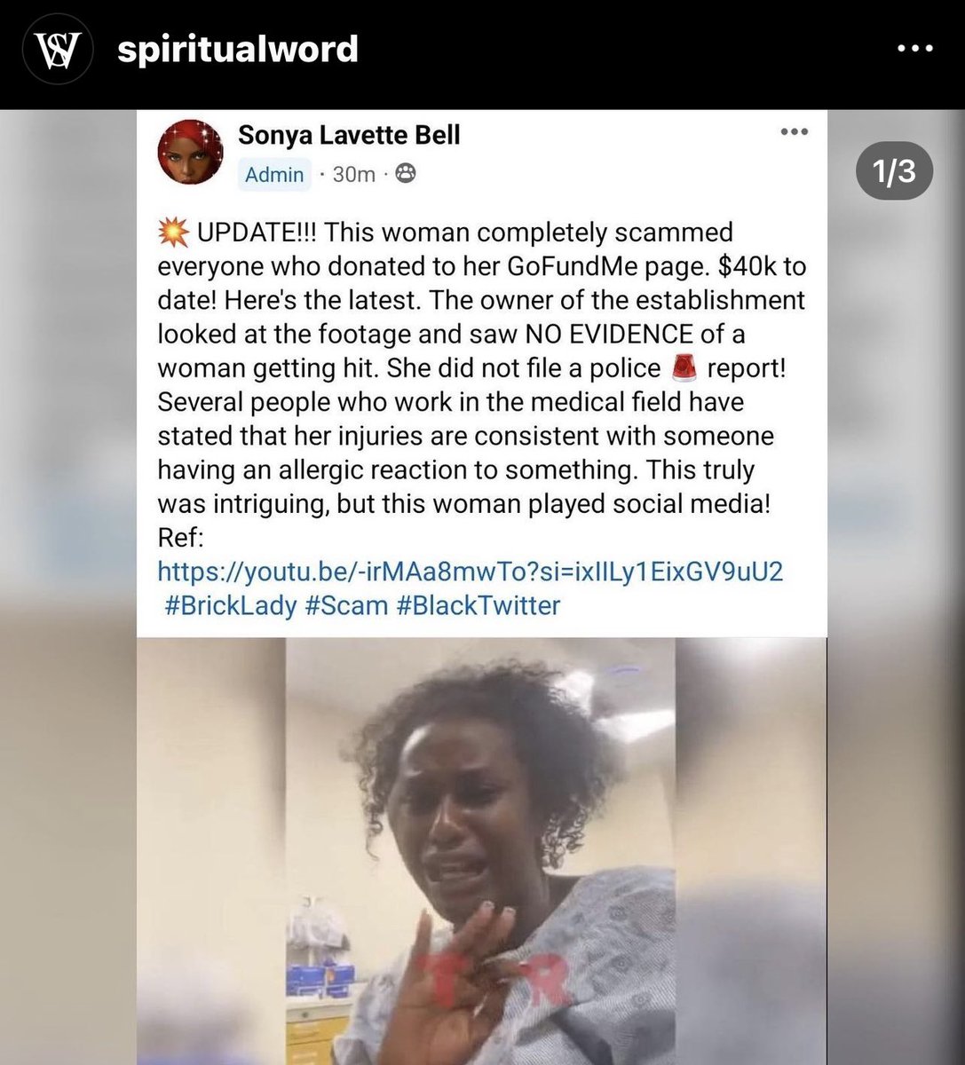 celebriD's tweet photo. They a week late. I broke the news already. I came with recordings, and receipts. The proof you see came from me!! I broke the news on the 2 gofundme’s. An admin says she lied, and that is what made y’all believe? They really do hate me y’all🤣🤣

#brickgate https://t.co/eJg85JKvnQ