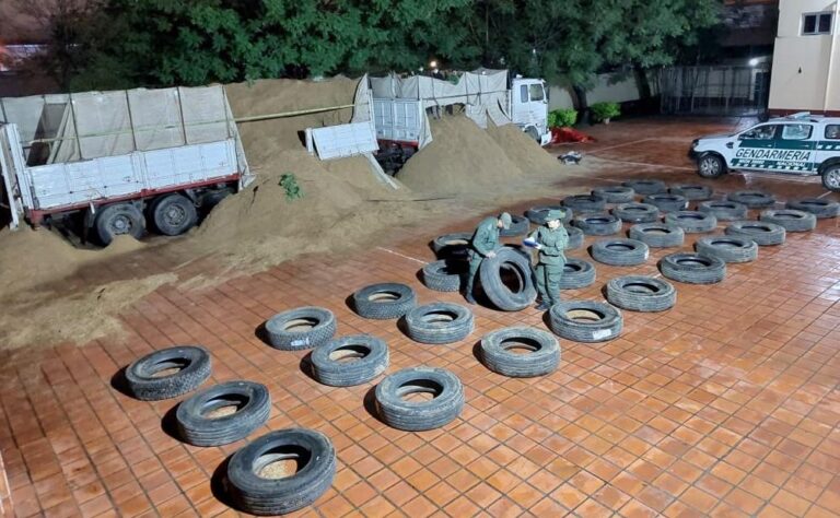 4PAgenda's tweet image. Decomiso: transportaban 36 #cubiertas ocultas debajo de una carga de cáscara de arroz
agenda4p.com.ar/2023/09/10/dec…