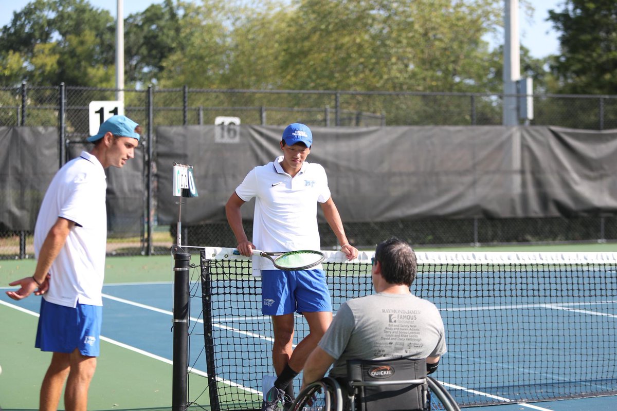 CoachJimmyB's tweet photo. Awesome π MTSU Tennis πΎ Pro-am this weekend! Special thanks ππ½ to all our sponsors, participants, pros and student-athletes for making this event so great! Everyone had a great time and we raised more funds for the squads. Thank you ππ½ #tcoos #grateful #BlueRaiders https://t.co/POmzrFB3dj