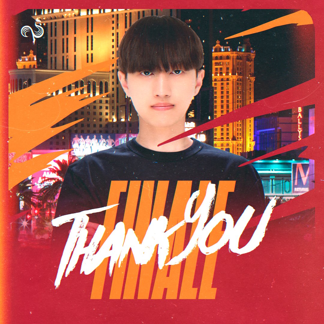 Thank you @Finale_Ow for fighting hard every game throughout our 30 day contract! Forever Eternal. #ForEternity