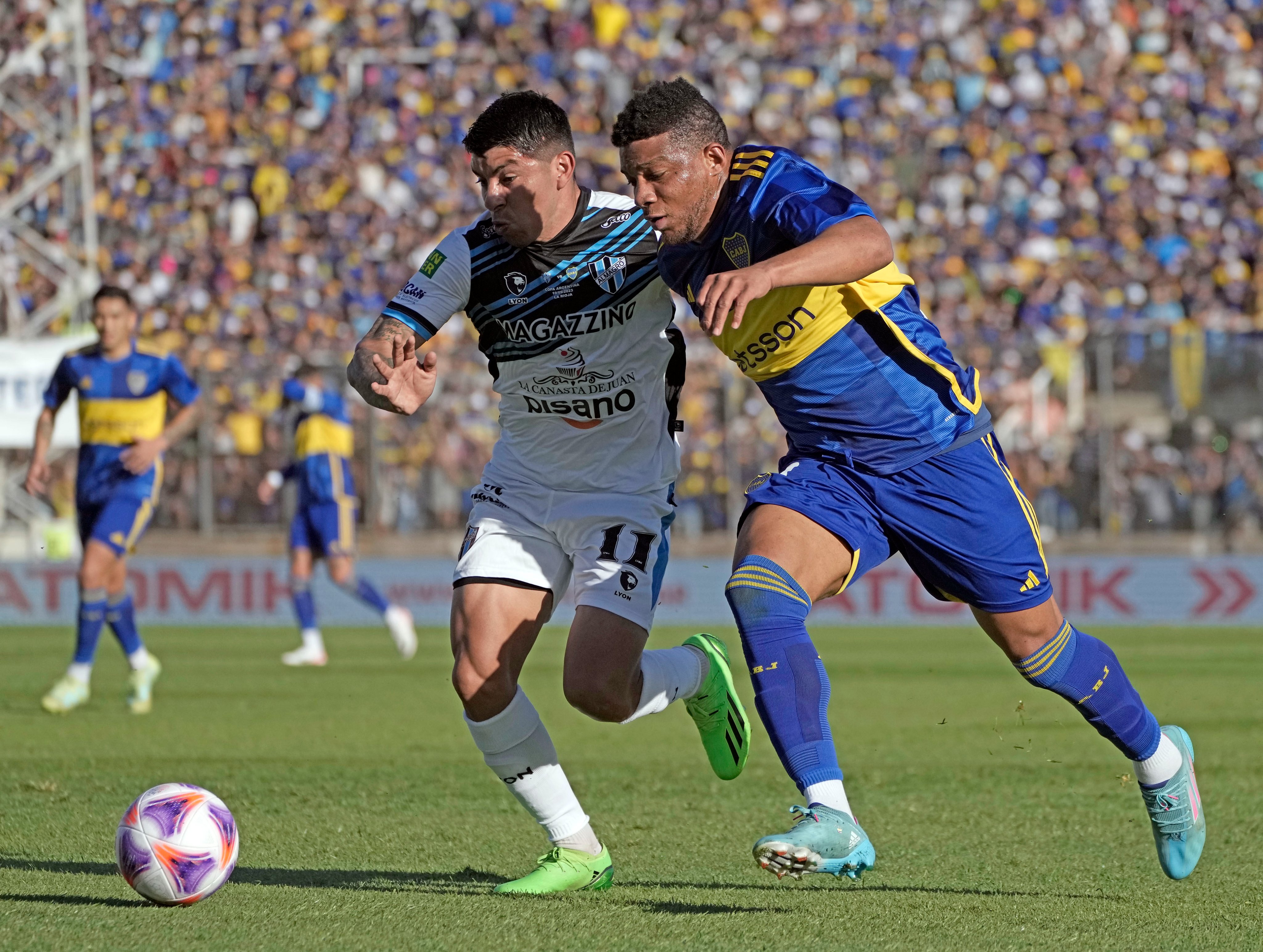 Almagro vs. boca juniors