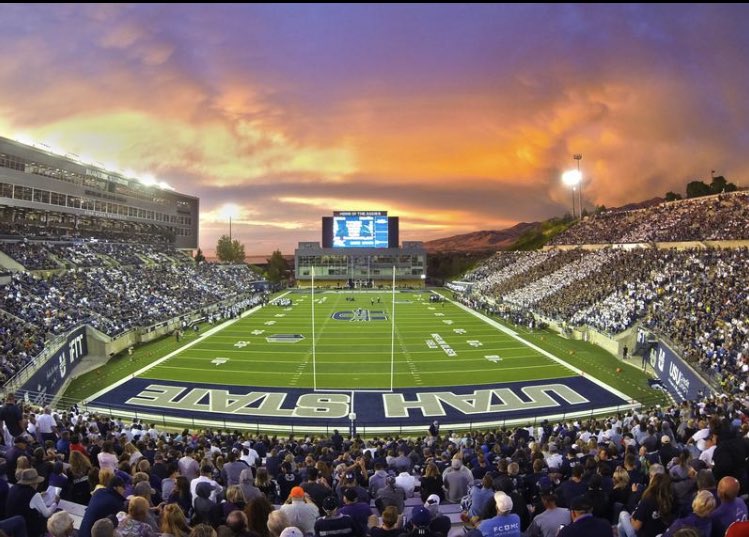 #AGTG After a great conversation with @CoachMorriss I’m blessed to receive a offer from Utah state university #goaggies