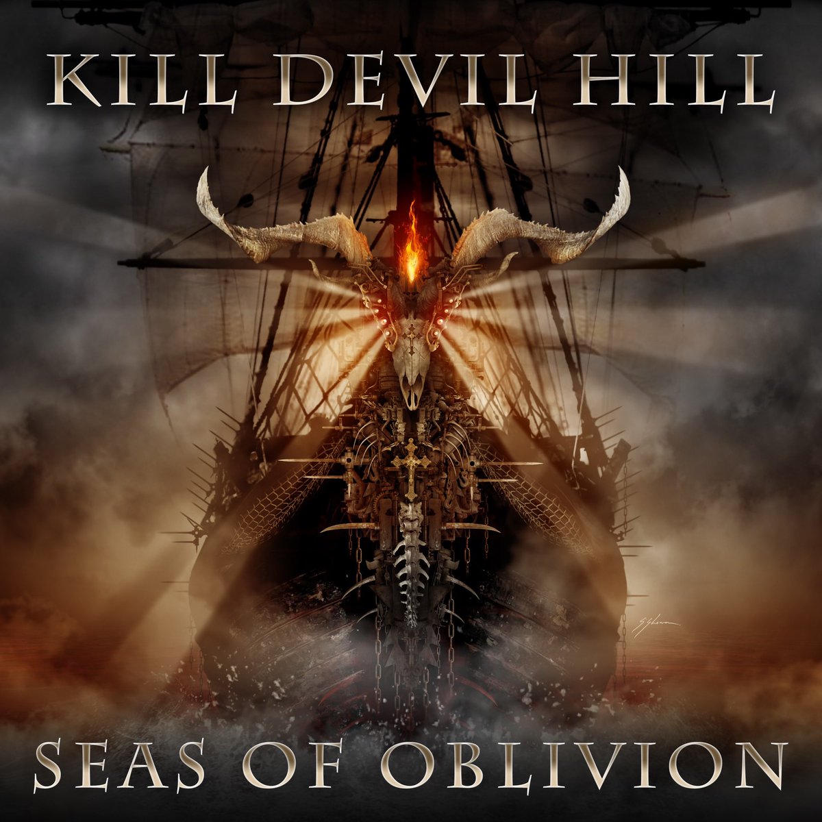 Killer cover art by Mister Sam Shearon! Seas of Oblivion drops Wednesday September 20th! #NewMusic2023