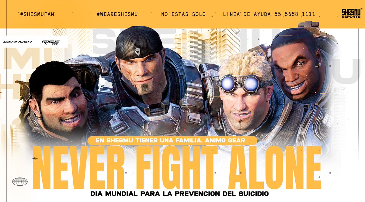 _Shesmu's tweet photo. Hoy es el día mundial para la prevención del #suicidio. 🦁🫶🏻

Recuerda escuchar sin juzgar y ofrece tu apoyo; No olvides que está bien pedir ayuda 🫂

#WeAreShesmu #ShesmuFam #NeverFightAlone #contentcreators
#Gamers https://t.co/T4x0620ffl
