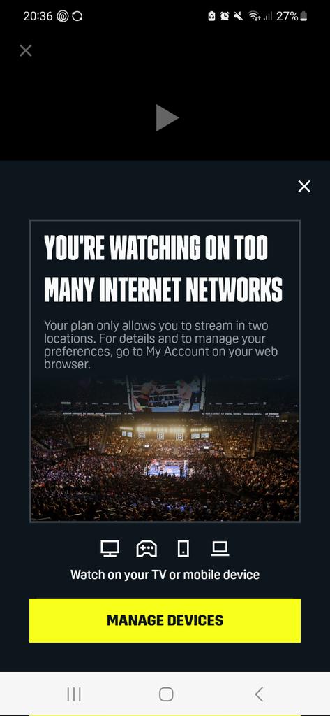 Adam_longley's tweet photo. @NFLonDAZN how can I have reached my device limit or be watching on too many networks, when I have none registered! £151 to not be able to watch the first game of the season! This is an absolute joke! 😡 #NFL #whatajoke #bringbackgamepass https://t.co/T7GjRdUb6a