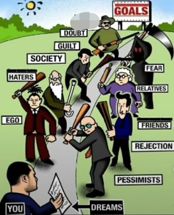 The constant battle to reach your end goal can sometimes feel never ending..

Remain positive 
Focus
Believe in yourself 
Invest in self-improvement 
Prioritise well being 
Take one day at a time 

You will get there eventually 💯🤝

#LifeHacks #positivity #mindset #goals