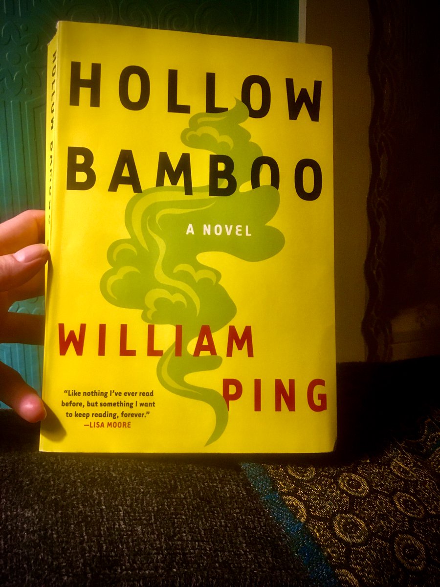 Bought this Friday evening and just finished it as I had trouble putting it down! It's a page turner of a novel about the early Chinese community in Newfoundland by a young NL writer. So very well done @RealWilliamPing #nlarts