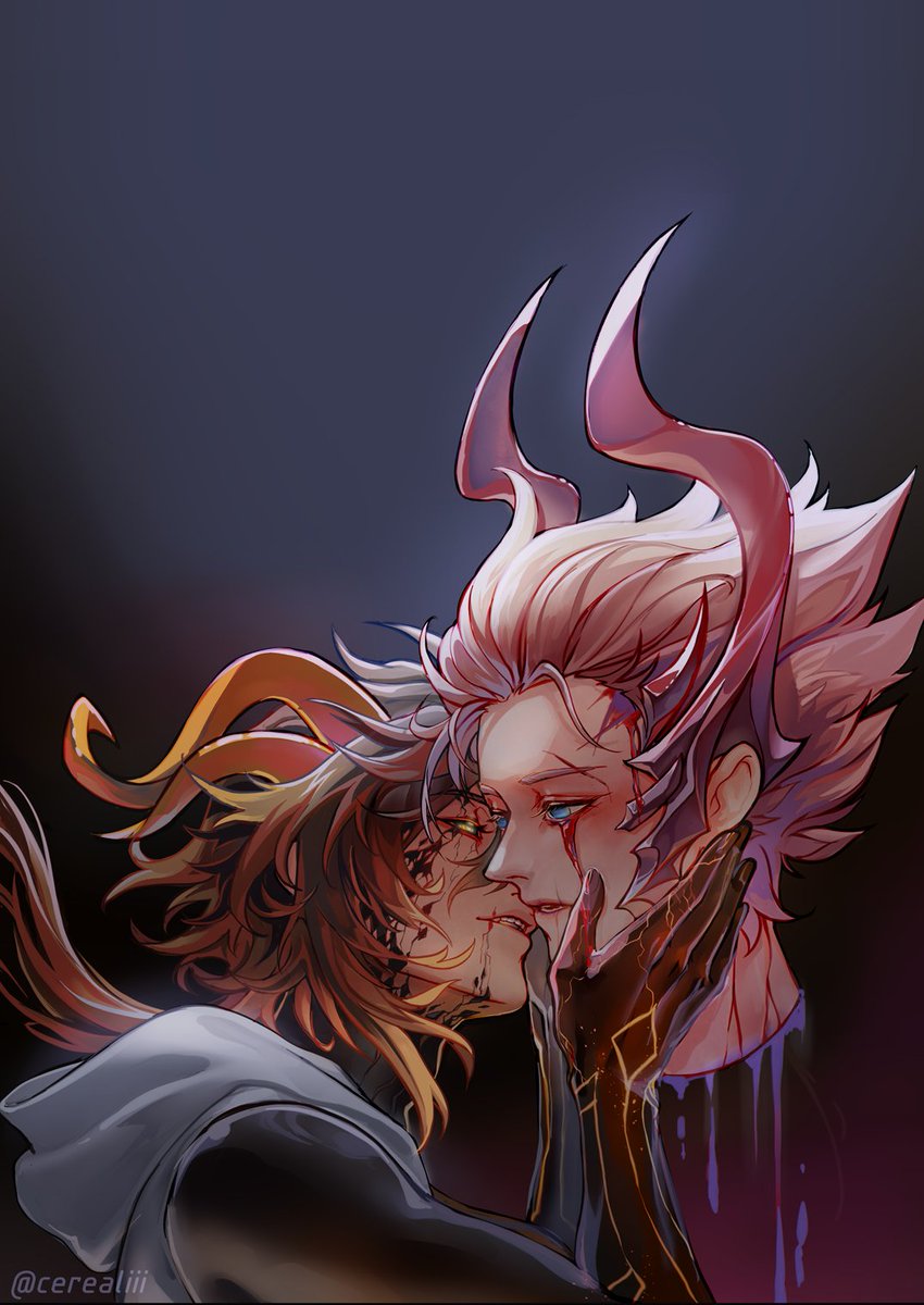 🔶Full version of my bad ending dead dove piece for <a href="/zhongchilizine/">ReUnion: a ZhongChiLi Zine | NOW AVAILABLE</a>
Content warning: MCD, minor body horror
#Zhongchili #ZhongChiLiReUnion