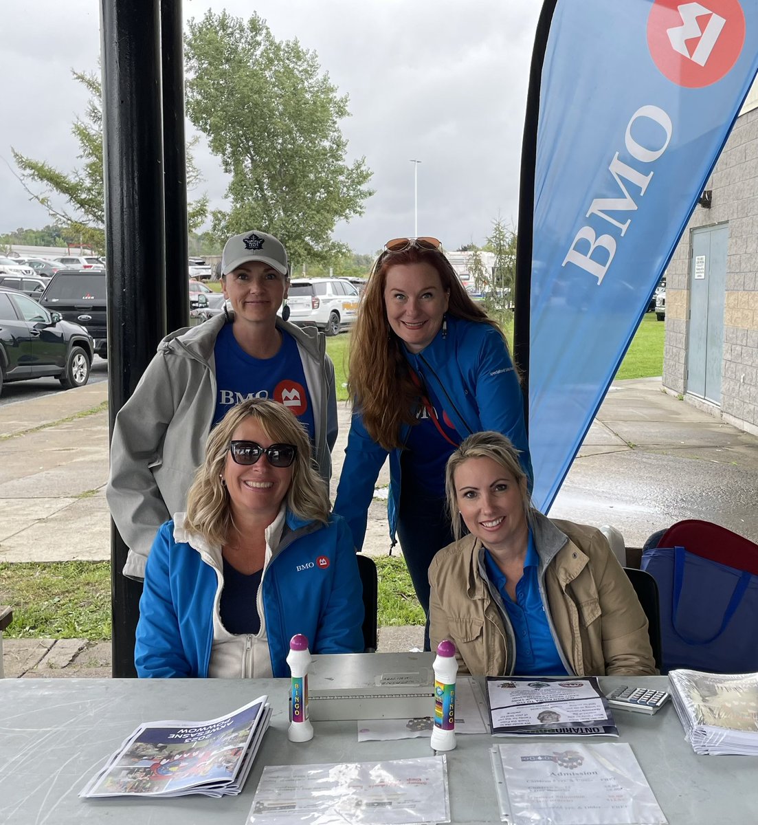 Great weekend with Team BMO supporting Akwesasne International Pow Wow! #proudtoworkatbmo <a href="/vittoriop19/">Vittorio Pellegrino</a> <a href="/OAbouzaher/">Omar Abouzaher</a> <a href="/fredlovespink/">Frederica</a> <a href="/megs_martel/">Megan Stuart-Martel</a> <a href="/wendy_hamiaux/">Wendy hamiaux</a> <a href="/StaceyF24/">Stacey Fitzgerald</a>