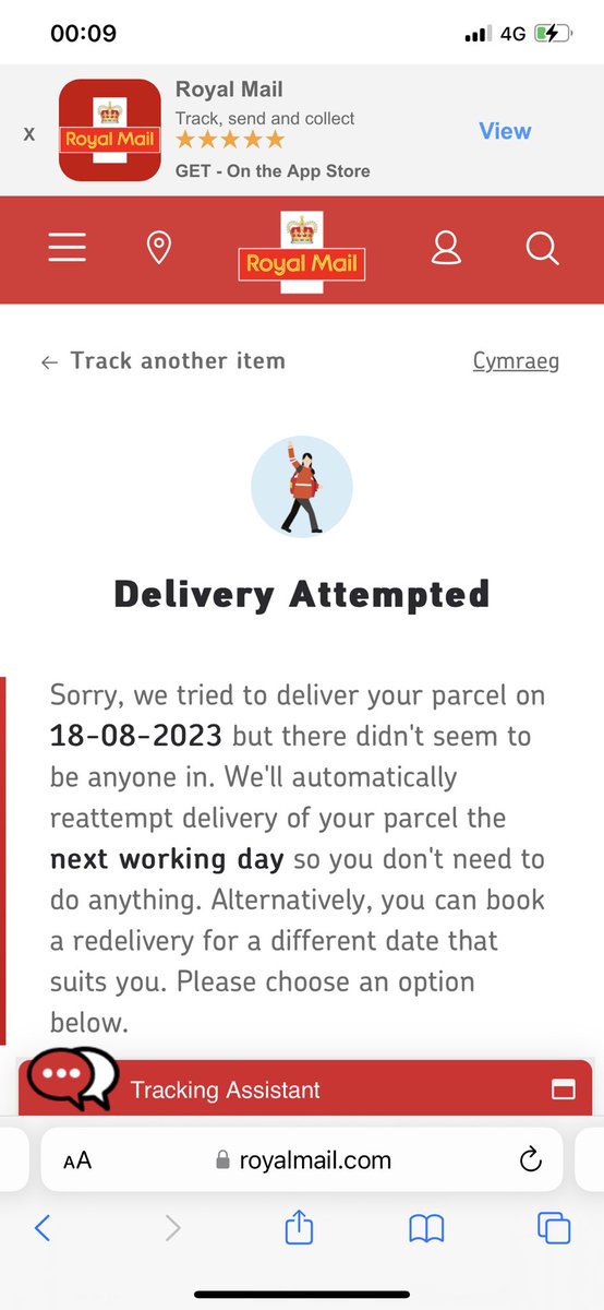 goodcheers1234's tweet photo. @RoyalMail You are an utter joke. You postie didn’t even knock and almost a month later and still no re delivery attempt. Sort it out seriously https://t.co/N3FTOHTZNF