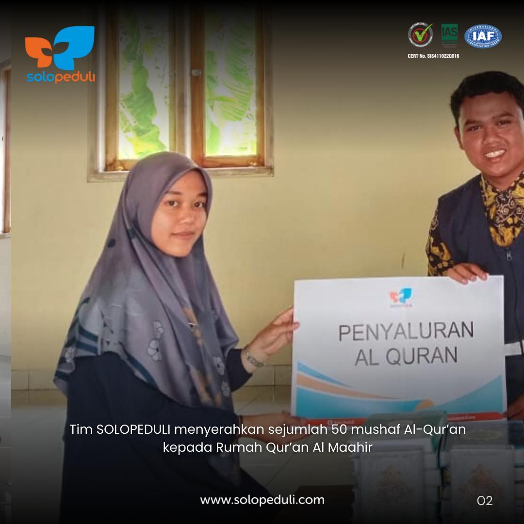 solopeduli's tweet photo. Semoga, bantuan ini dapat membantu mereka yang mau mempelajari dan mengamalkan Al-Qur'an agar tetap istiqamah, ya, Sahabat! ✨✨

Ingin tahu bagaimana detail ceritanya? Simak melalui link berikut: https://t.co/BD4xyFcVNY https://t.co/1xowCktcvT