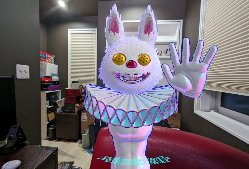 PhyAlke's tweet image. ごきげんよう☀
早速今朝のキャラ班朝礼のVCでアバターTOPくん利用🐰ﾔｯﾎｰ
わりとすんなり受け入れてもらえる環境でよかったｗ
さすがゲーム業界🎮

#VMagicMirror #OBSStudio