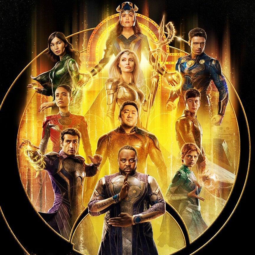 x3Larsen's tweet photo. Round of applause for the incredible actors that helped bring @TheEternals to life! #TheEternals @MarvelStudios
👏 @BarryKeoghan @salmahayek @LaurenRidloff  @_richardmadden @gemma_chan @kumailn #MaDongseok #AngelinaJolie #LiaMcHugh #BrainTyreeHenry 👏 https://t.co/4uGLVNlYtc