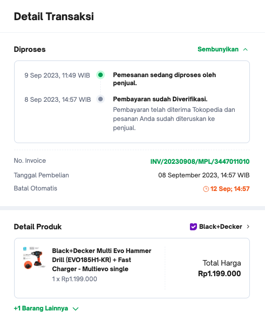AroelHaqi's tweet photo. @tokopedia hallo tim sosmed atau medmon.
Kenapa akun2 Official Store lama sekali respon dan updatenya,
🙄

@BLACKANDDECKER 
link toko: https://t.co/I8rtcEzosi
https://t.co/rc3Fre4gSc https://t.co/QoNURualgP