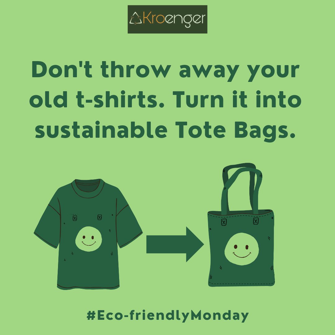 Don't throw away your old T-shirts. Turn it into sustainable Tote Bags.

#ecotip #ecofriendlytip #ecofriendlytips #sustainable #tote #totebags #diy #homecare #hobby #vettucaud