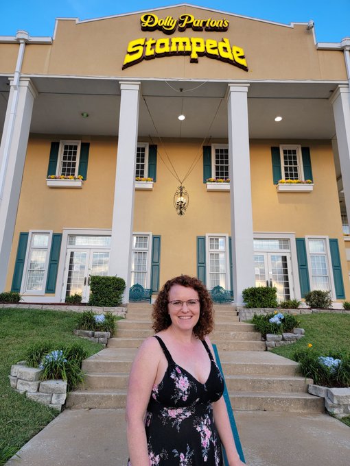 I went to the Dolly Parton Stampede tonight.  It was a great show and good food.  https://t.co/2sQH8zniaI<a href="/tag/redhead"class="tags"><span>#redhead</span></a><a href="/tag/vacations"class="tags"><span>#vacations</span></a><a href="/tag/dollystamperde"class="tags"><span>#dollystamperde</span></a>