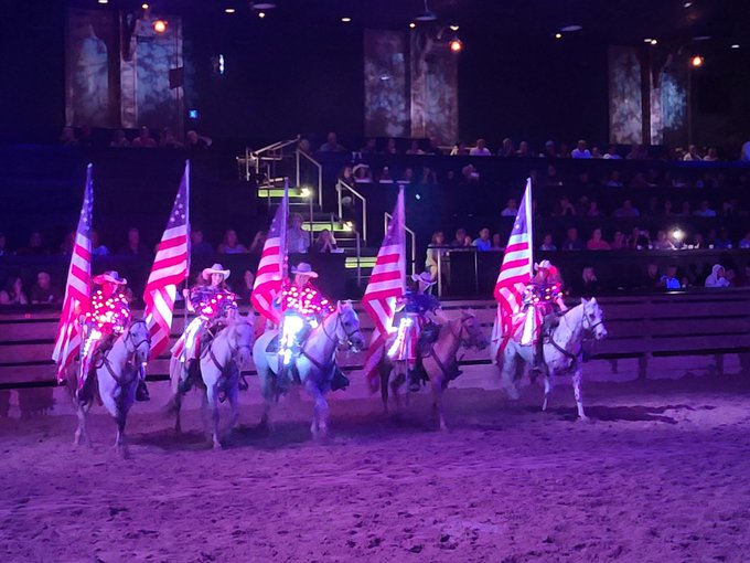 I went to the Dolly Parton Stampede tonight.  It was a great show and good food.  https://t.co/2sQH8zniaI<a href="/tag/redhead"class="tags"><span>#redhead</span></a><a href="/tag/vacations"class="tags"><span>#vacations</span></a><a href="/tag/dollystamperde"class="tags"><span>#dollystamperde</span></a>