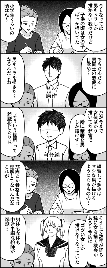 腐女子の絵柄事情 