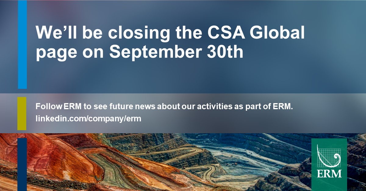 ERM (Previously CSA Global) tweet media