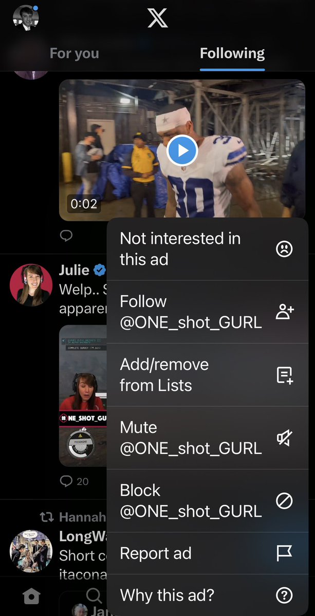 Chad Gowens tweet media