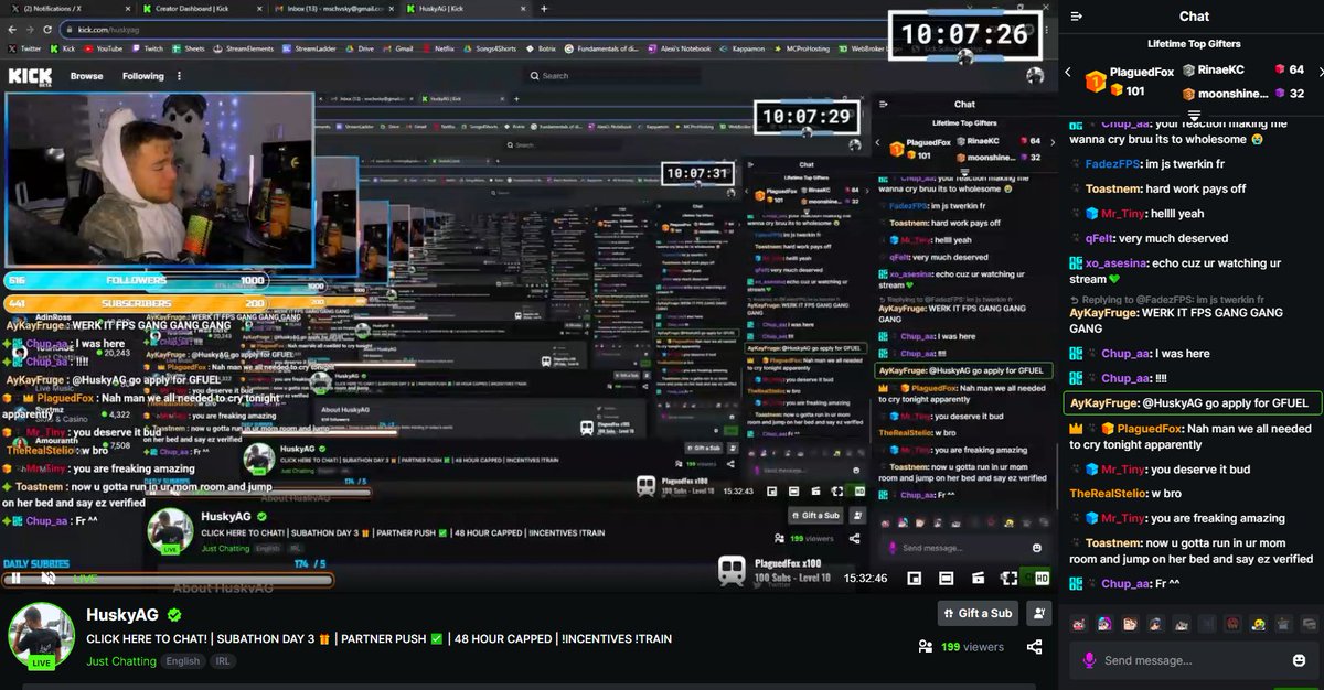 HuskyAG's tweet photo. After 3+ years of non-stop grinding, dedication and commitment, we have been finally been recognized on a platform. Tonight is the night where history is made, and great memories too. We are officially partnered on KICK💚 https://t.co/T4IbNf7hxJ