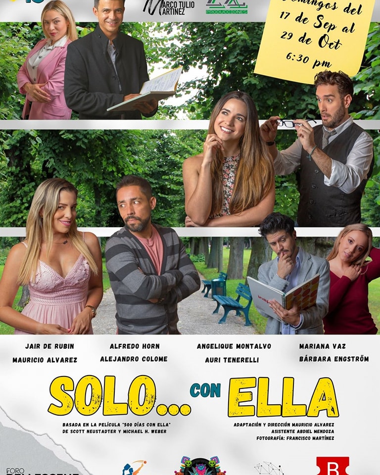 ForoBellescene's tweet photo. FALTAN 7 DIAS PARA EL ESTRENO DE: 
“SOLO...CON ELLA” 
🗓️Del 17 de septiembre al 29 de octubre
Dejando sobre la mesa que todo en la vida cambia. 
🎟️Boletos taquilla y @boletopolis
#soloconella #relacioneshumanas #pareja #amor #desamor https://t.co/CfJcEk9oxQ