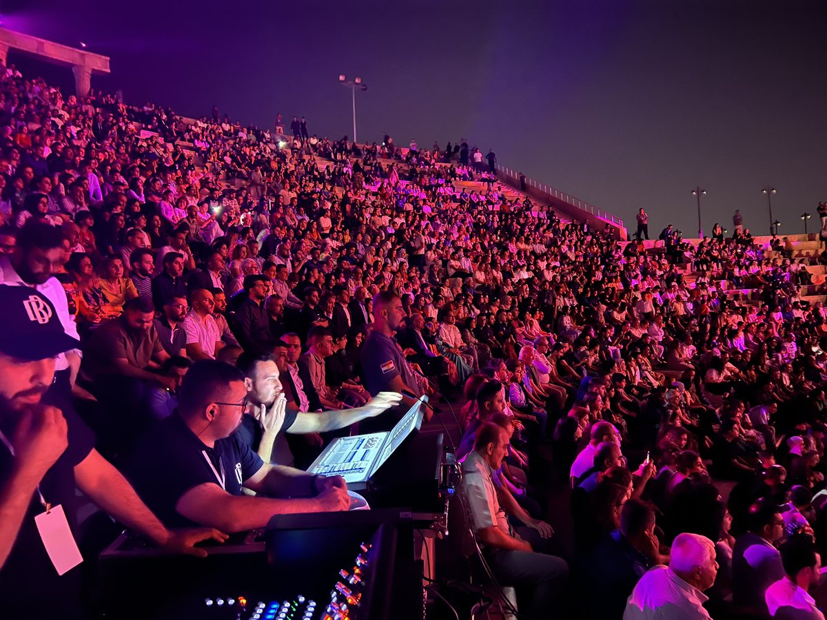 rastakmusic's tweet photo. We are incredibly proud to have shared our culture and music with our fans and friends in #Slemani. Thanks to everyone who came out to support us and celebrate the beauty of music. It was a truly unforgettable evening cherish forever.

#kurdistan #worldmusic #kurdishmusic #rastak https://t.co/g3SGTE72aa