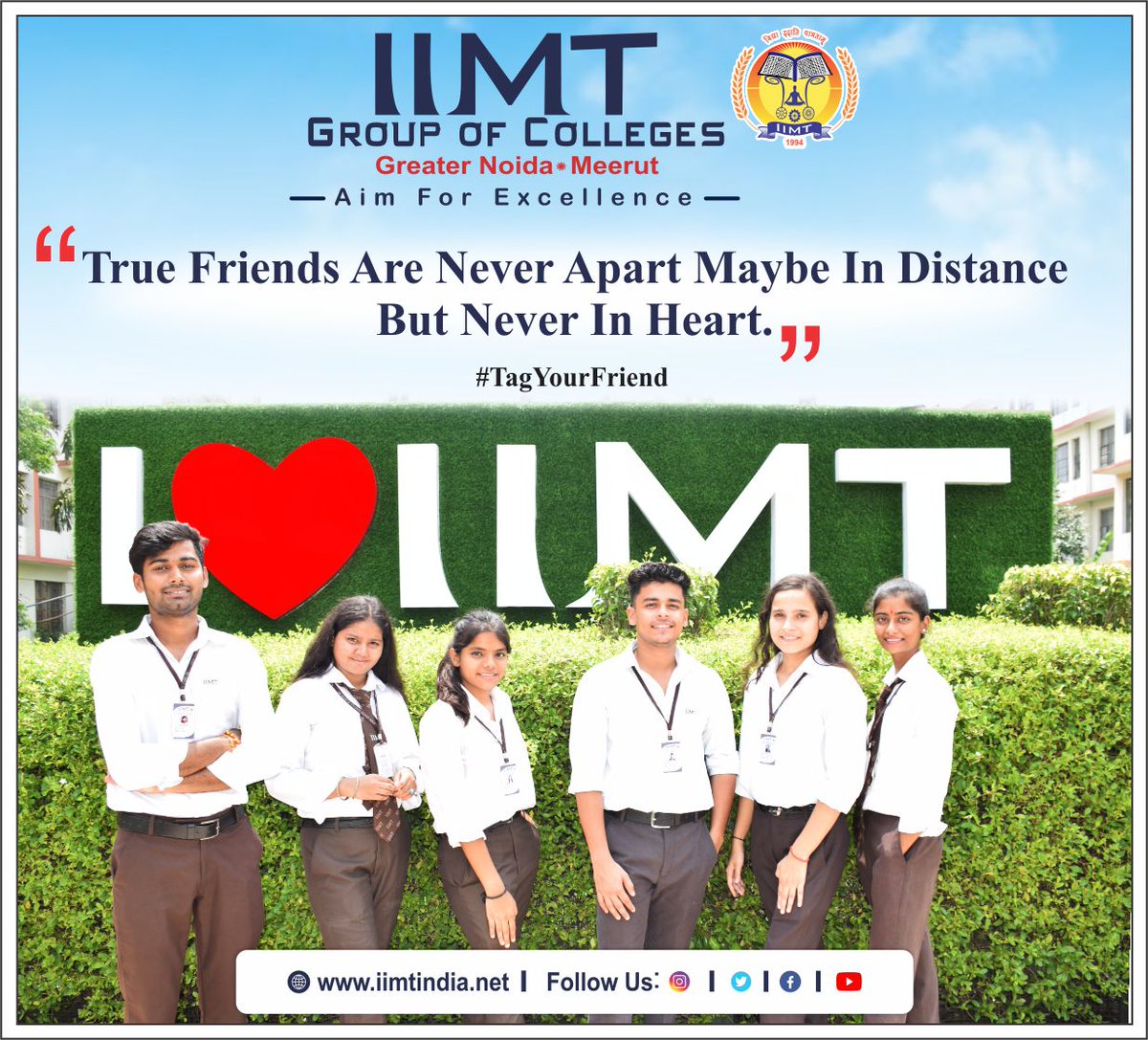iimtnoida's tweet photo. " True Friends are Never Apart Maybe In Distance But Never In Heart."
https://t.co/UOh7RIaTgN
Call Us: 9520886860
.
#TagAFriendToReadThis #NCC #NCCCadet #IIMTNoida #IIMTIndia #IIMTGreaterNoida #IIMTDelhiNCR #IIMTIndia #EngineeringCollege #AKTUadmission2023 #MBAadmission2023 https://t.co/RUBeGlrn2m