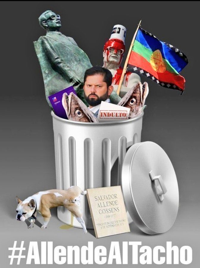 JL_SVJV's tweet photo. Destitución para #Boric y posterior encierro en un manicomio por INTERDICTO!

#lluvia Patria y Libertad Renuncia 
#50AnosdelGolpedeEstado Autogolpe Ministra del Interior https://t.co/PzQdsqeJNf