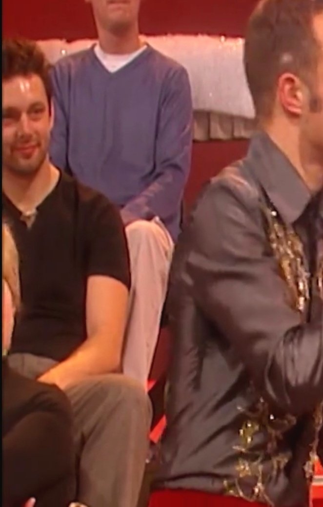 Still thinking about this, because Michael you had no right to sit in the audience and look so good.