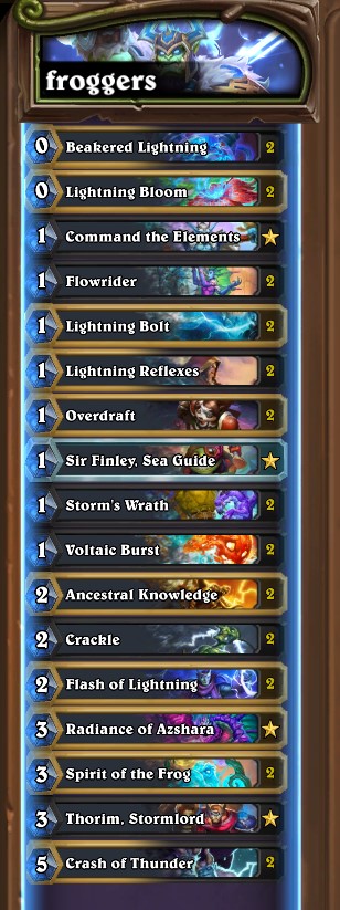 🐸🐸🐸

yesterday's runs were awful, played so bad most games 

6-3 x2
5-3 x 1

Today 1 run insta 12.

Gave a win to arena cards hunter, poor guy had no new expansion

AAEBAdKqBgTC9gPlsATntQTC+QUN1g+e/QKc/wKMhQO1rQPw1AP5nwTE0AXN7gXK+AXL+AW/ngbmngYAAA==