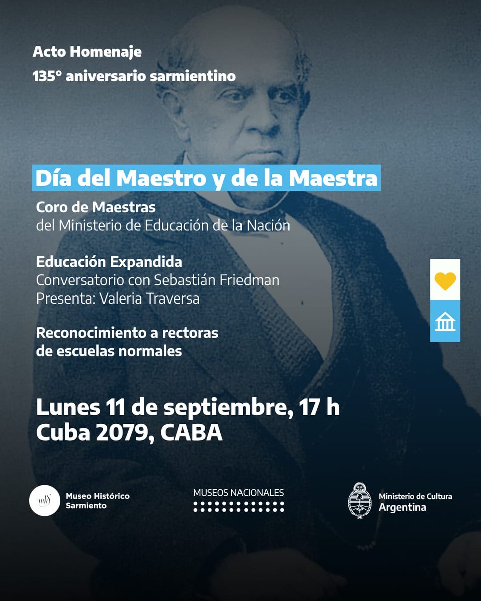 Museo Histórico Sarmiento tweet media