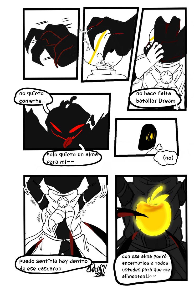 0verKill404's tweet image. Part/parte 27 - 28 
Yeahh!!

#EvilC #comic #TheRedApple #undertale