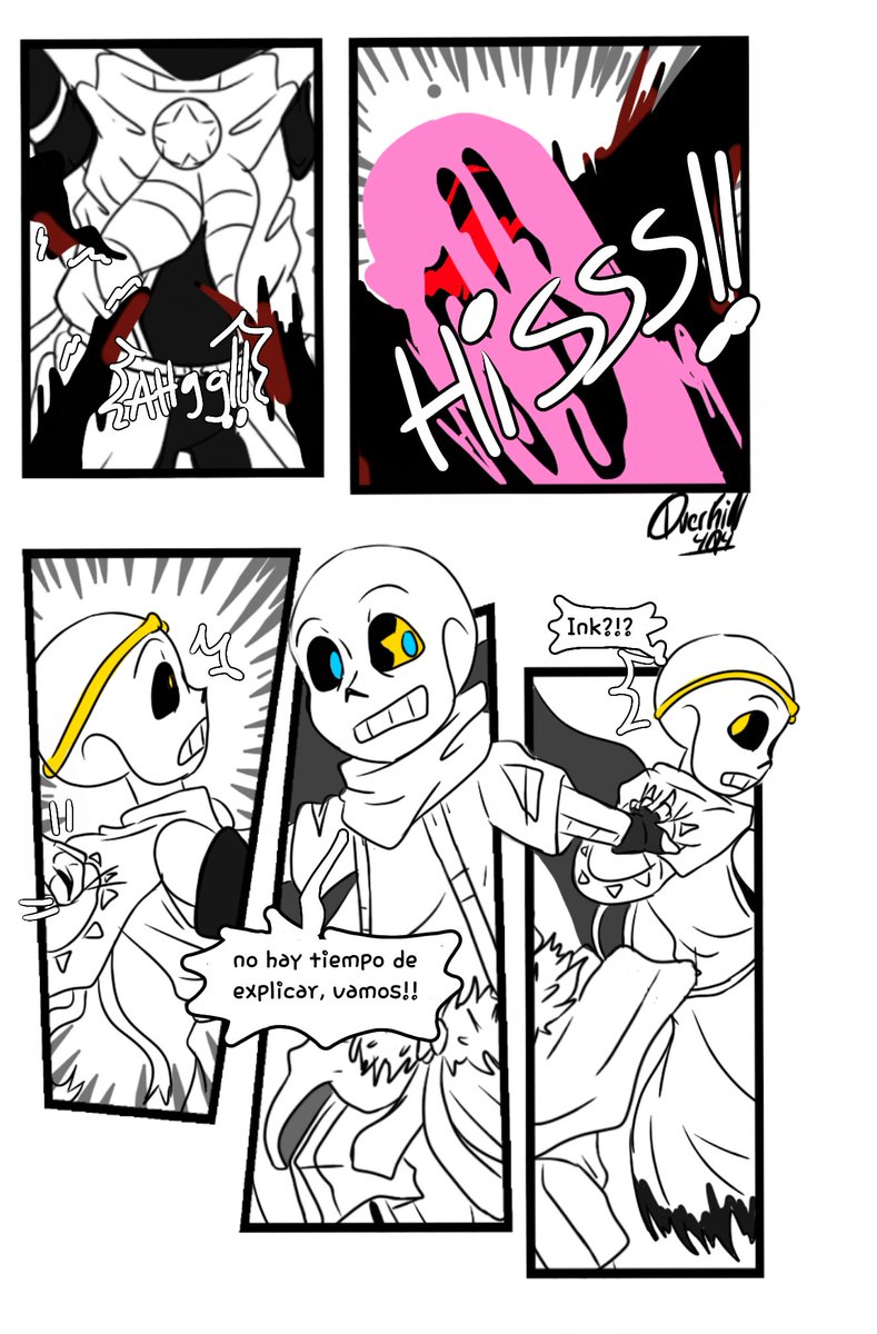 0verKill404's tweet image. Part/parte 27 - 28 
Yeahh!!

#EvilC #comic #TheRedApple #undertale