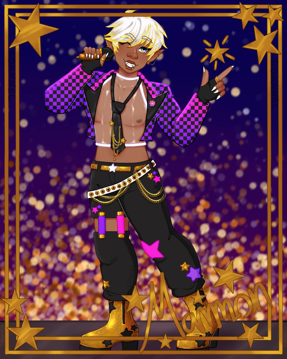 MammonCollab23's tweet photo. ⭐️Mammon is Devildoms Superstar⭐️

💛Artist Credit: @Reach_Stardom &amp; @RoanneII 

[#obeyme #ObeyMeNightbringer #obeymemammon #MammonBirthday23] https://t.co/ozKUgwXr0p