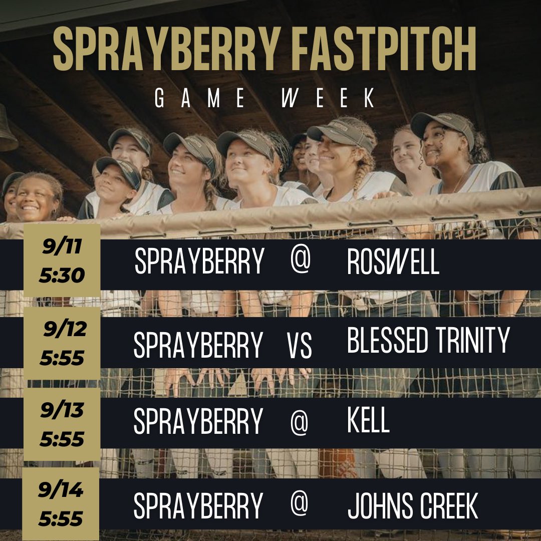 We’ve got a busy week coming up!
