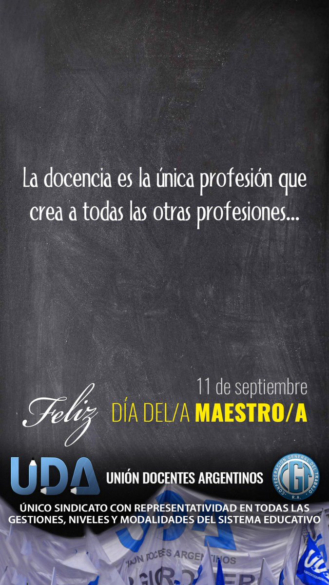 UNIÓN DOCENTES ARGENTINOS (@udacentral) on Twitter photo 