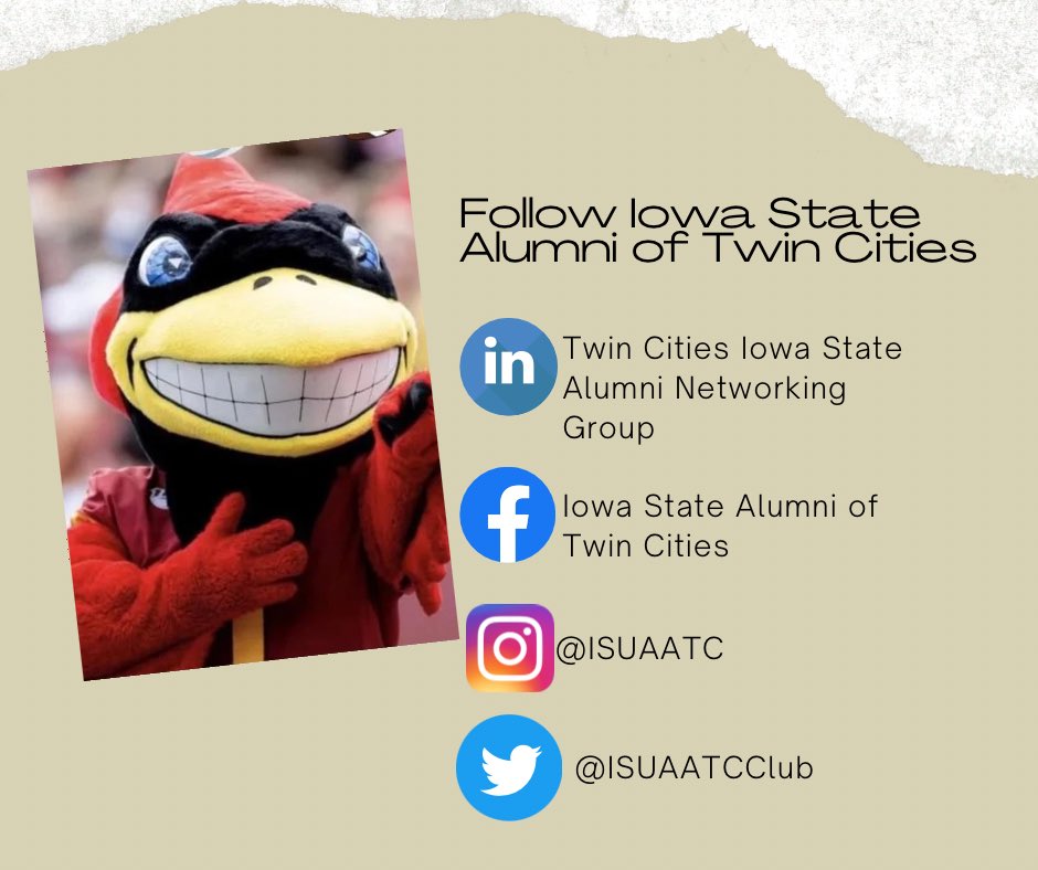 ISUAATCClub's tweet photo. Thank you to everyone who came out to our game watches this weekend! We had a great time meeting you all! Please be sure to follow us on social media for more game watch and event info. coming your way! Go Cyclones! ❤️💛 https://t.co/MP6dNPxKSl