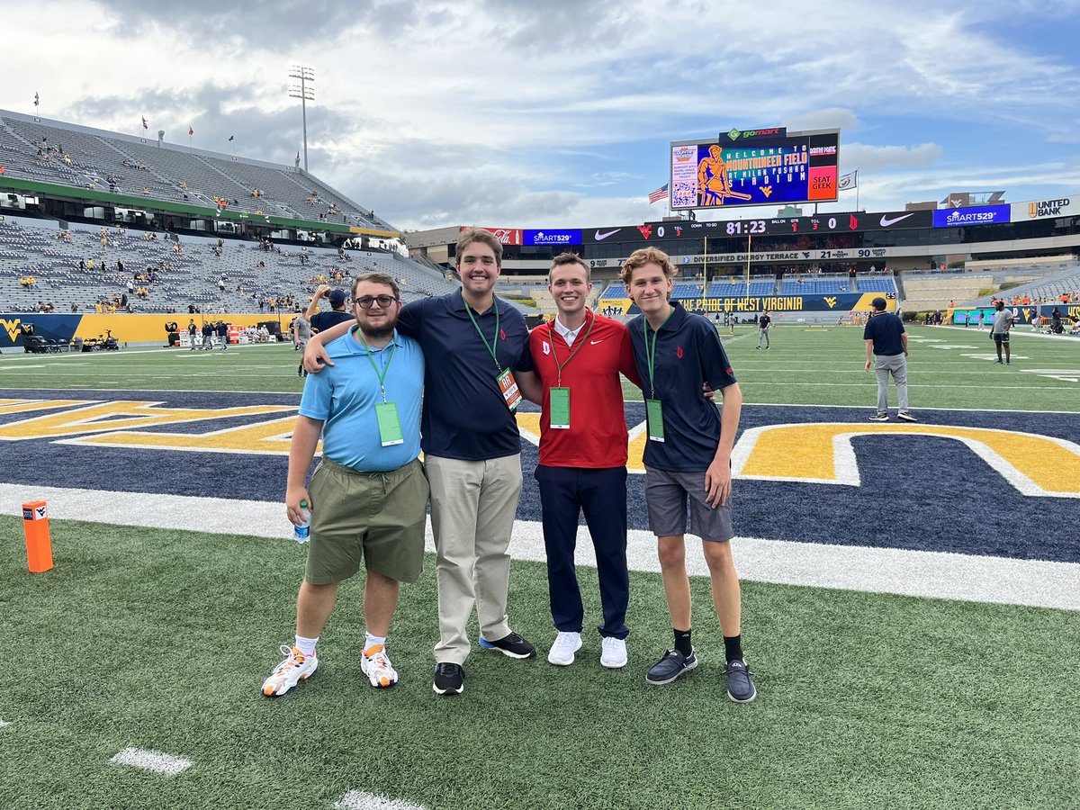 Jake Davey (@davey_tweets) on Twitter photo Duquesne Sports Info takes on WVU
#GoDukes Duquesne Sports Info takes on WVU
#GoDukes
