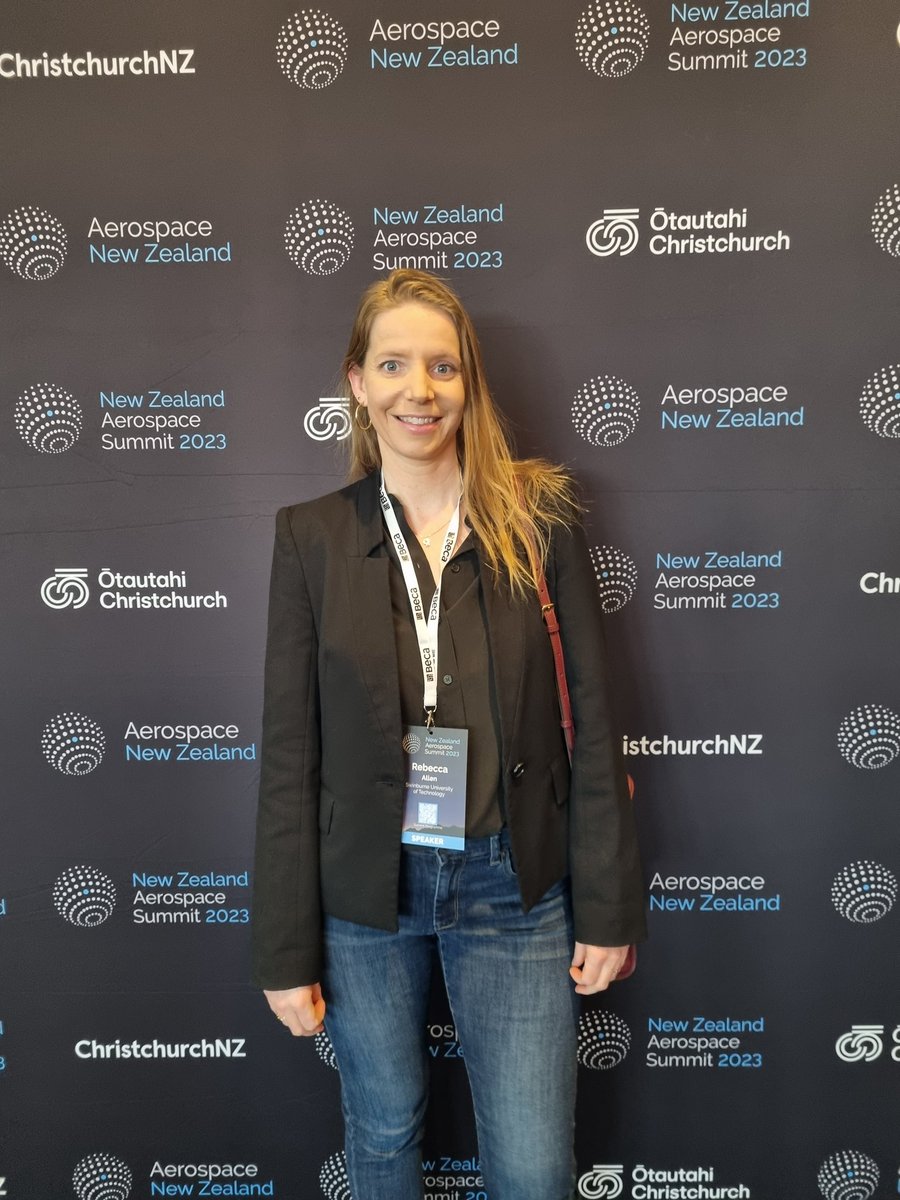 Excited to be in #NewZealand for  #NZAS23. Looking forward to learning more about the industry and how our research can help advance global industry.
<a href="/Swinburne/">Swinburne University of Technology</a> #spacetech