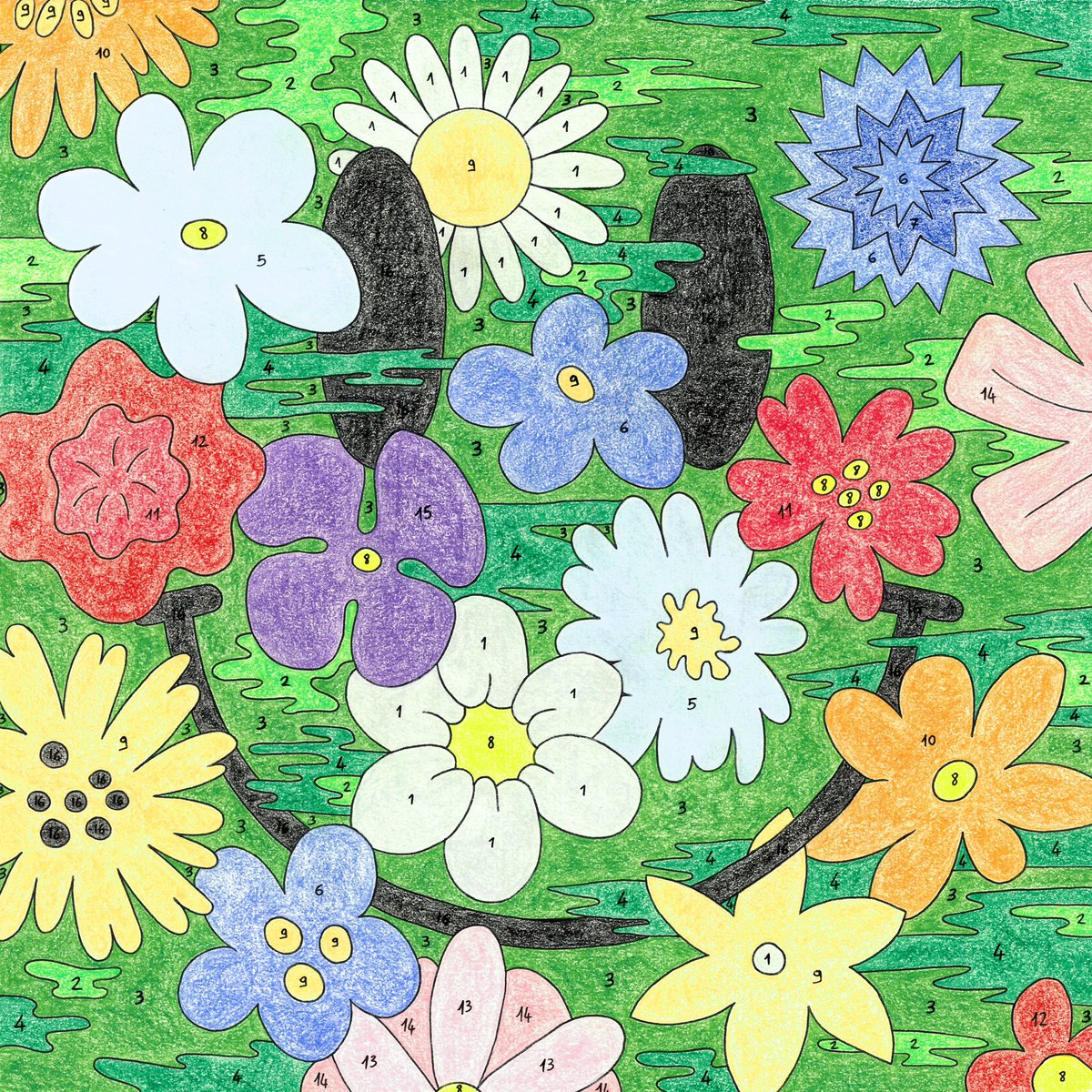 COLOR BY SMILING

Remember to embrace life's black and white moments, taking the time to infuse them with your own colors.

MATTEO PURPLE, 2023
Pencil, Marker on Paper