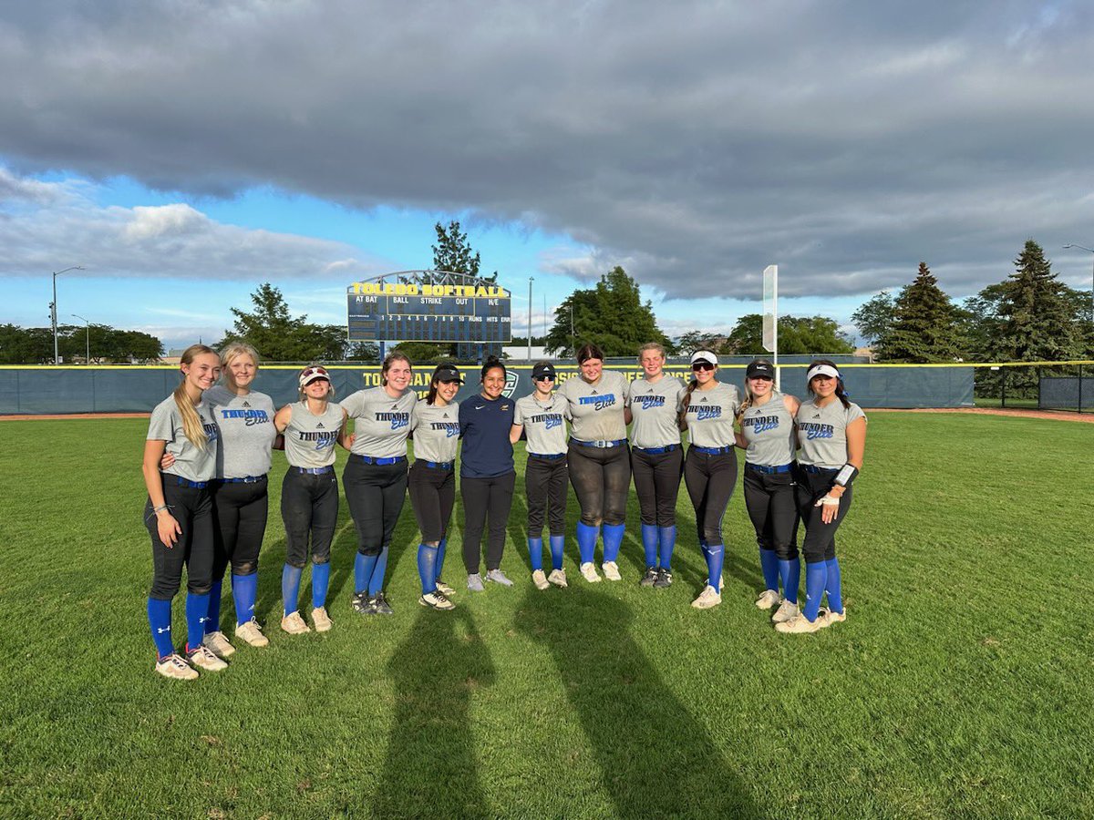 I had a great time with my team at the Toledo camp yesterday. Thank you to all the coaches and players for such a great learning experience! <a href="/ToledoSoftball/">Toledo Softball</a>
<a href="/TdTomdavis34/">Tom Davis Total Sports Recruiting LLC.</a> 
<a href="/TEPremierHammer/">Thunder Elite Premier 16u Hammer</a> 
<a href="/OilerPride22/">Jeff Steiner</a>