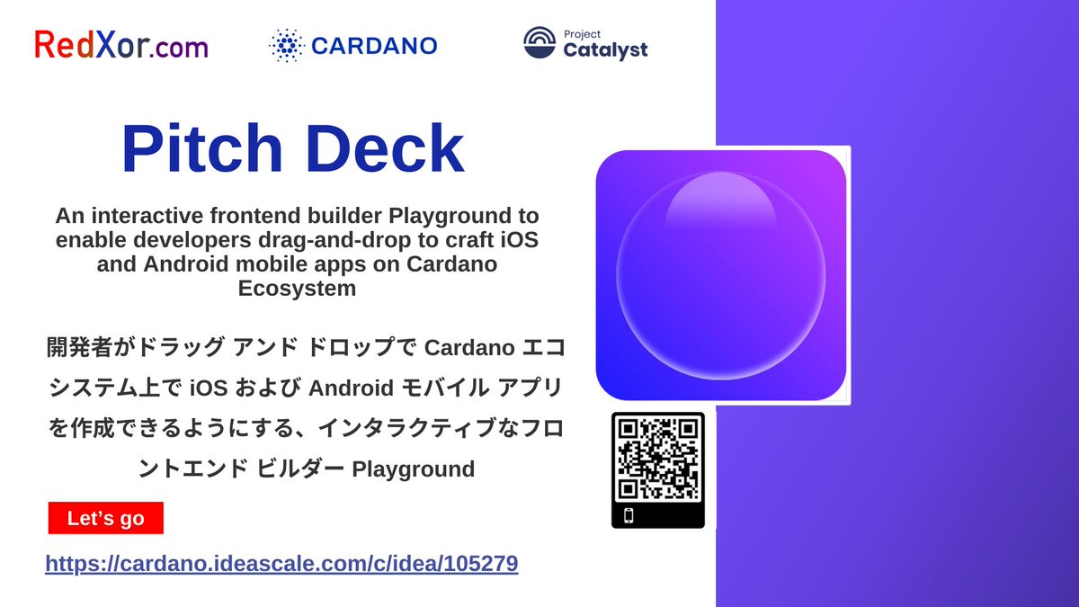 Redxor は、「ドラッグ アンド ドロップ」ツールを通じてモバイル アプリ上で UI を構築するフロントエンド開発をサポートするプロジェクトです。 
ユーザーはプログラミングやデザインの知識が無くても、プロフェッショナルな UI を簡単に作成できます。
詳細説明ビデオ👇
youtube.com/watch?v=H9Jg3a…